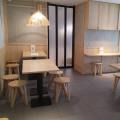 Tenjin - Shaw Centre | Products Seen: [Kiki Stool & Customised laminated top + Pyram Table Base - V2]